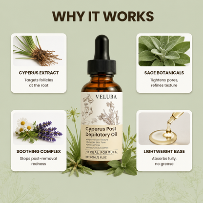 Herbal Post-Depilatory Oil